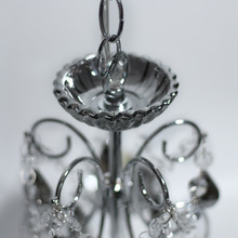 Charley Metal & Crystal 5 Light Chandelier